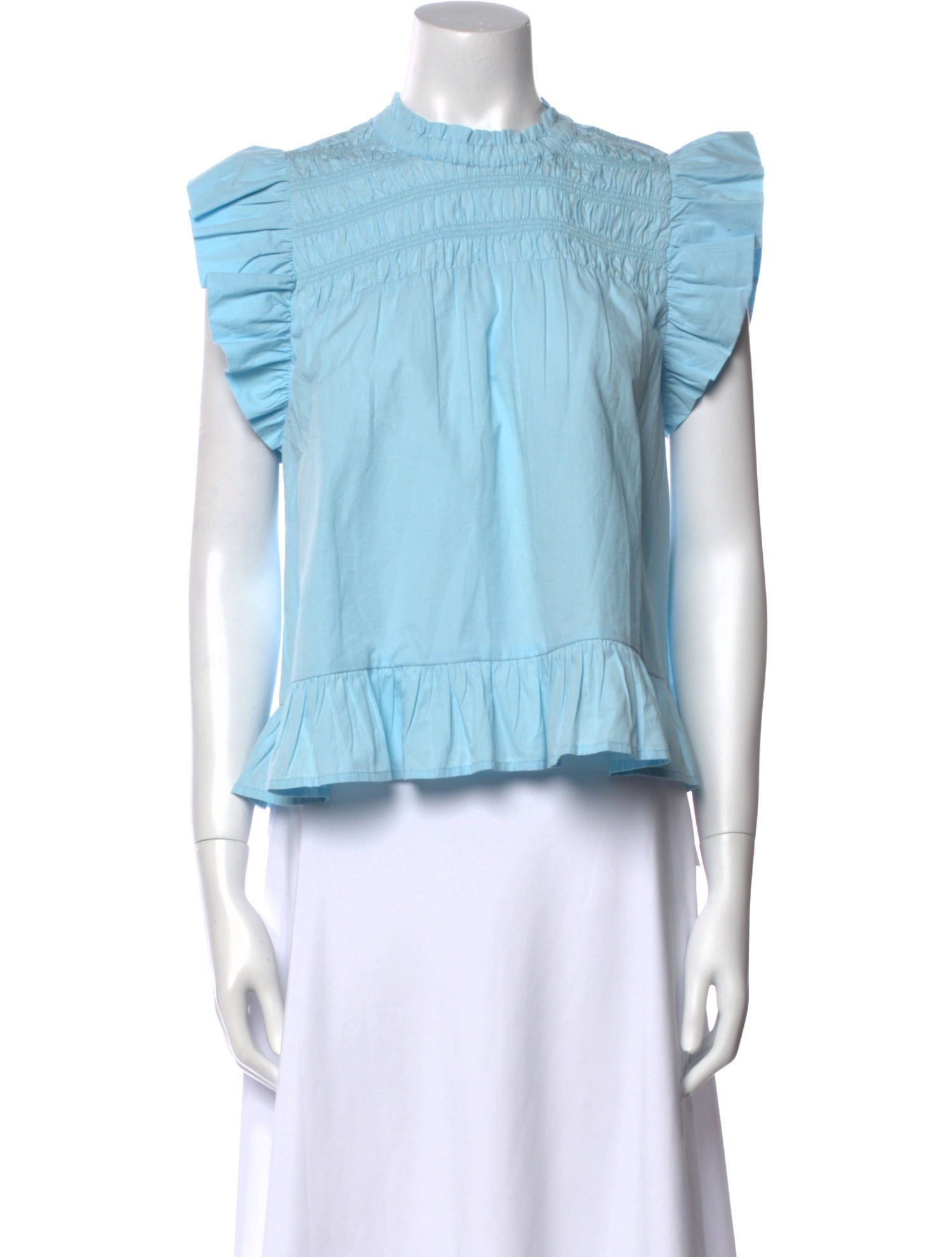 Love the Label Mock Neck Sleeveless Crop Top w/ Tags