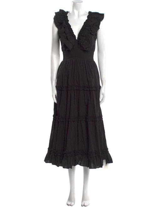 Love the Label V-Neck Long Dress