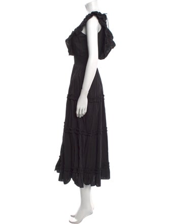 Love the Label V-Neck Long Dress