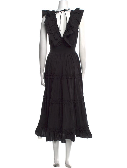 Love the Label V-Neck Long Dress