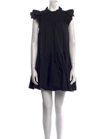 Love the Label Mock Neck Mini Dress