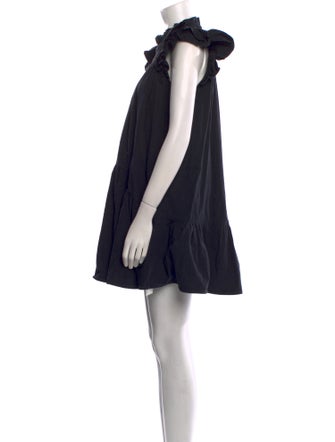 Love the Label Mock Neck Mini Dress