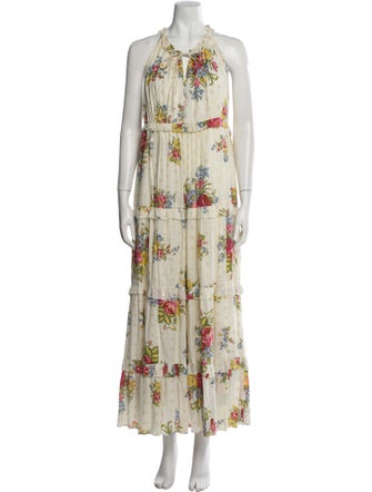 Love the Label Floral Print Long Dress