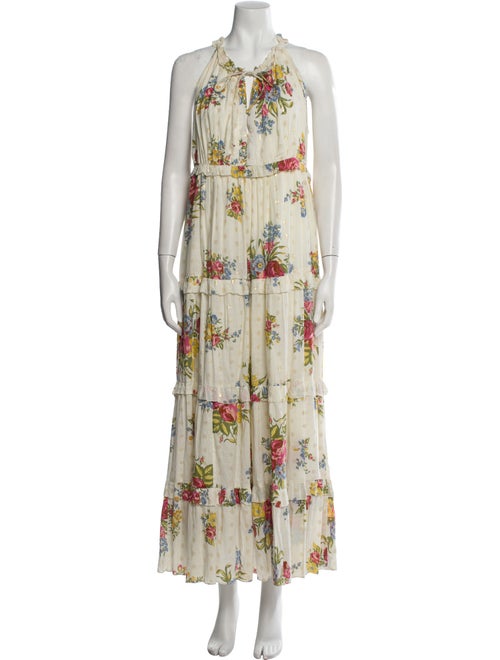 Love the Label Floral Print Long Dress