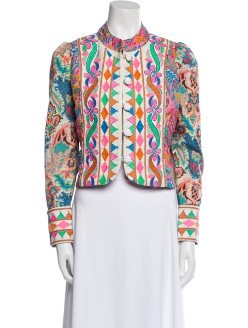 Love the Label Floral Print Evening Jacket