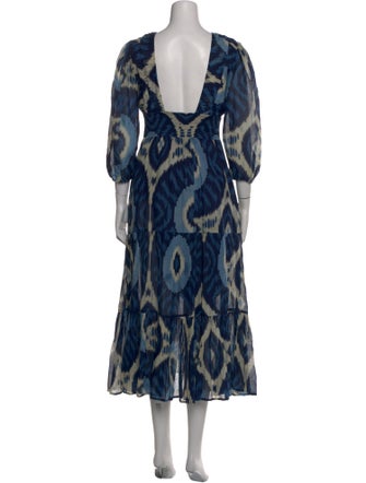 Love the Label Printed Long Dress