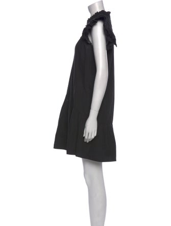 Love the Label Mock Neck Mini Dress