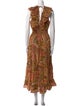 Love the Label Paisley Print Long Dress