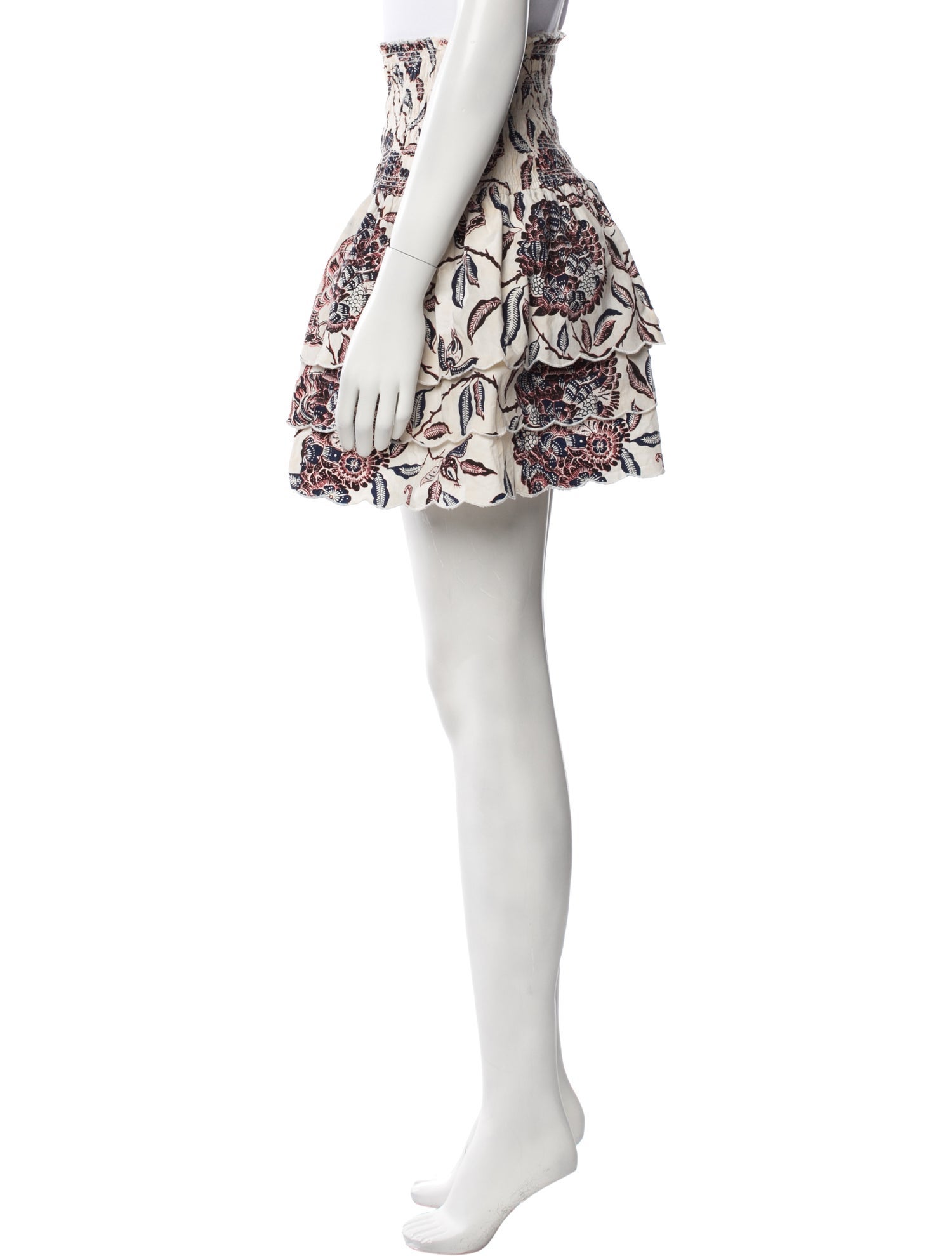 Love the Label Printed Mini Skirt