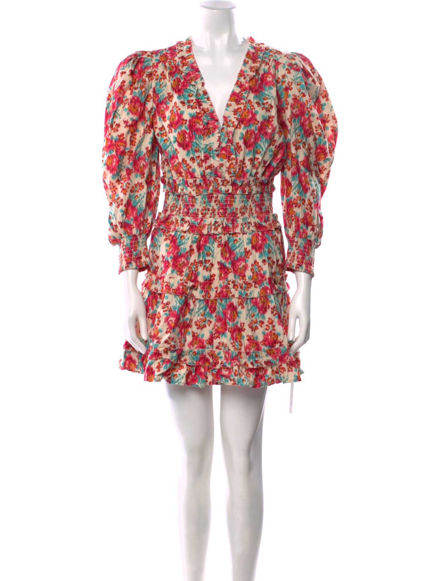 Love the Label Floral Print Mini Dress