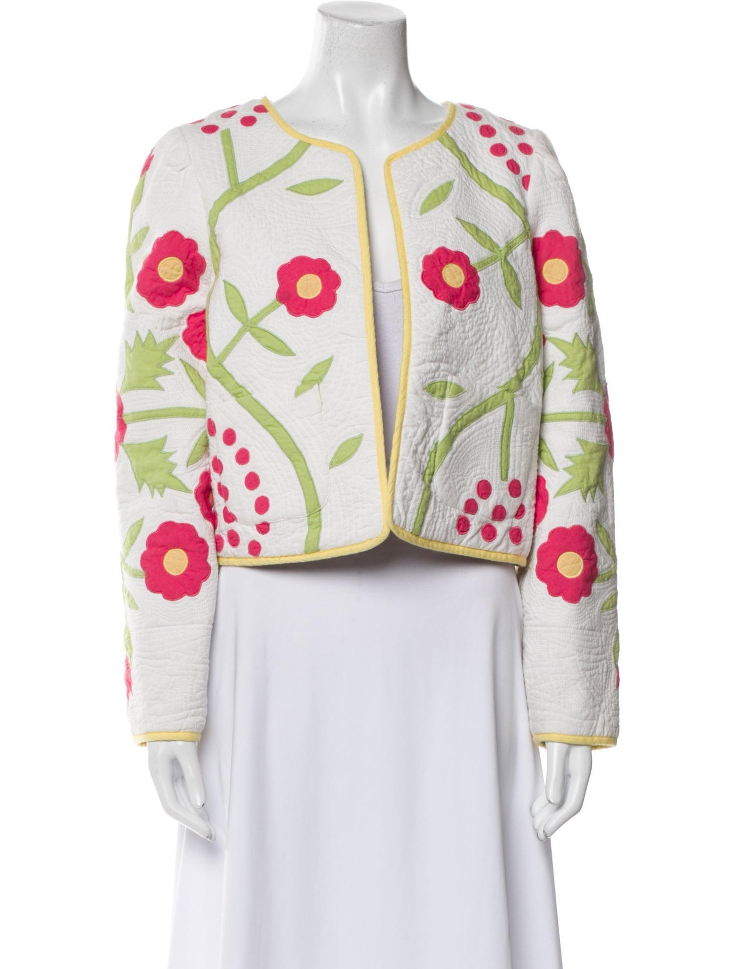 Love the Label Floral Print Evening Jacket