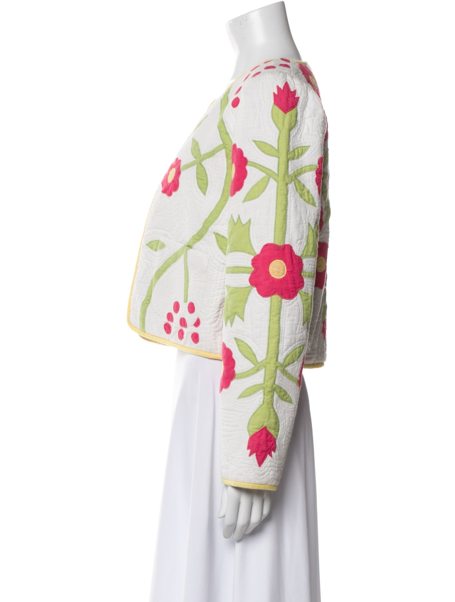 Love the Label Floral Print Evening Jacket