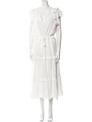 Love Token Dresses V-Neck Long Dress L