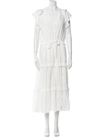 Love Token Dresses V-Neck Long Dress L