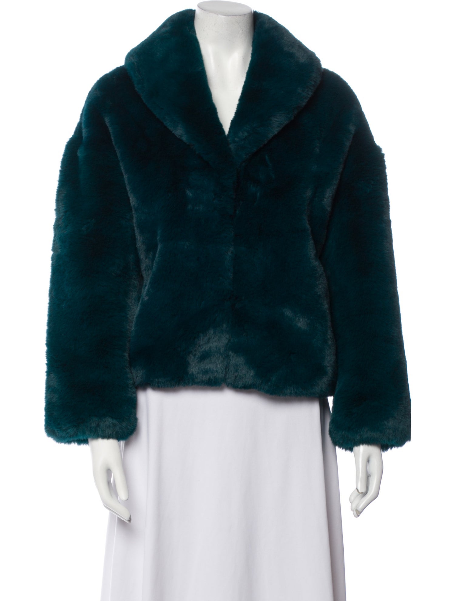 Love Token Faux Fur Jacket