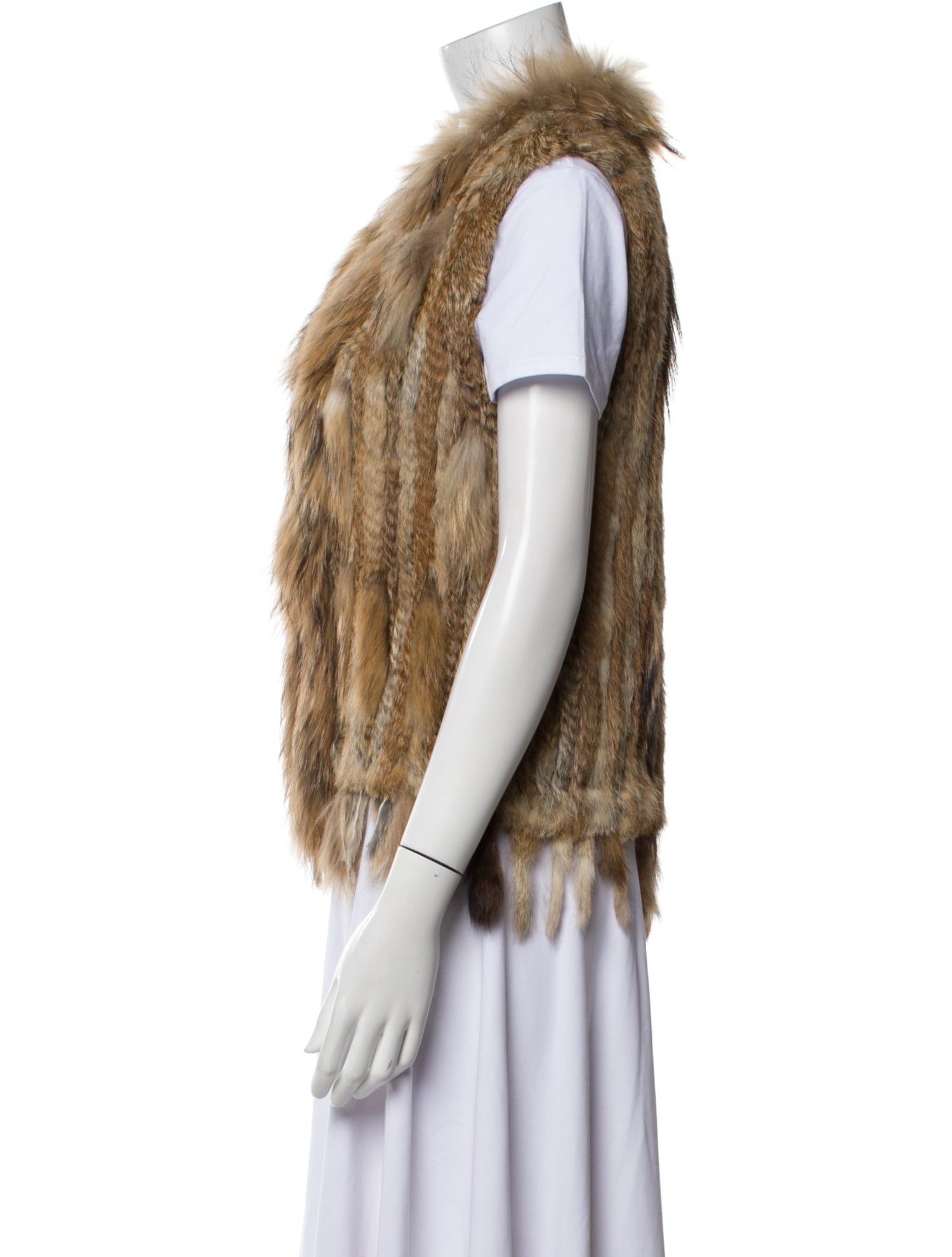 Love Token Fur Animal Print Fur Jacket