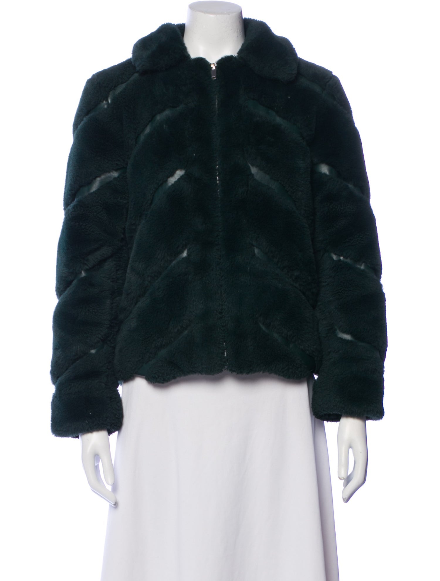 Love Token Faux Fur Jacket