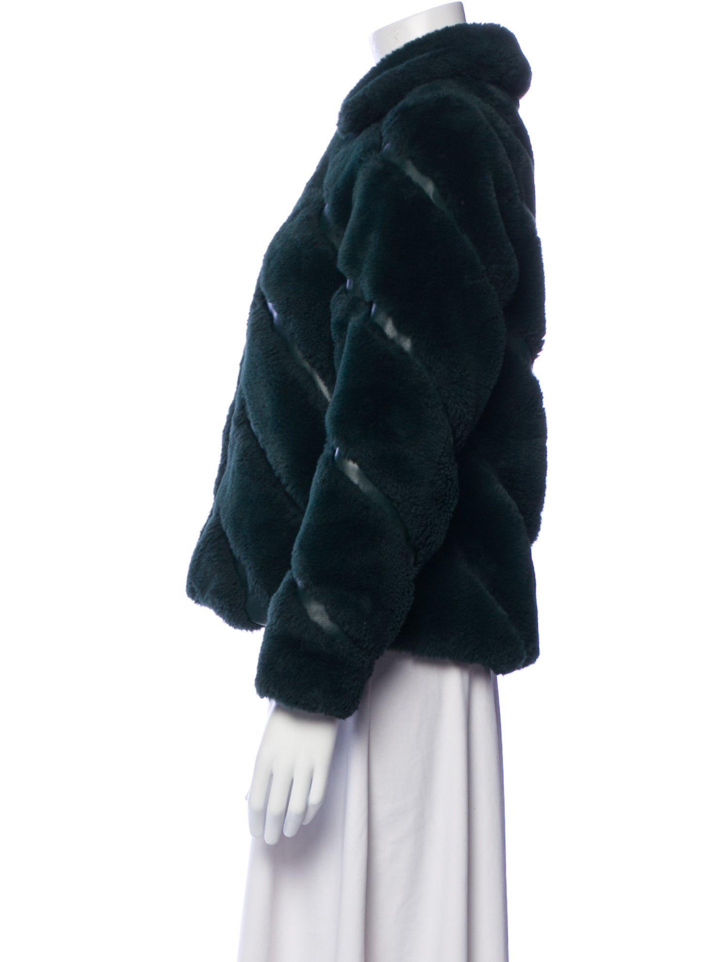 Love Token Faux Fur Jacket