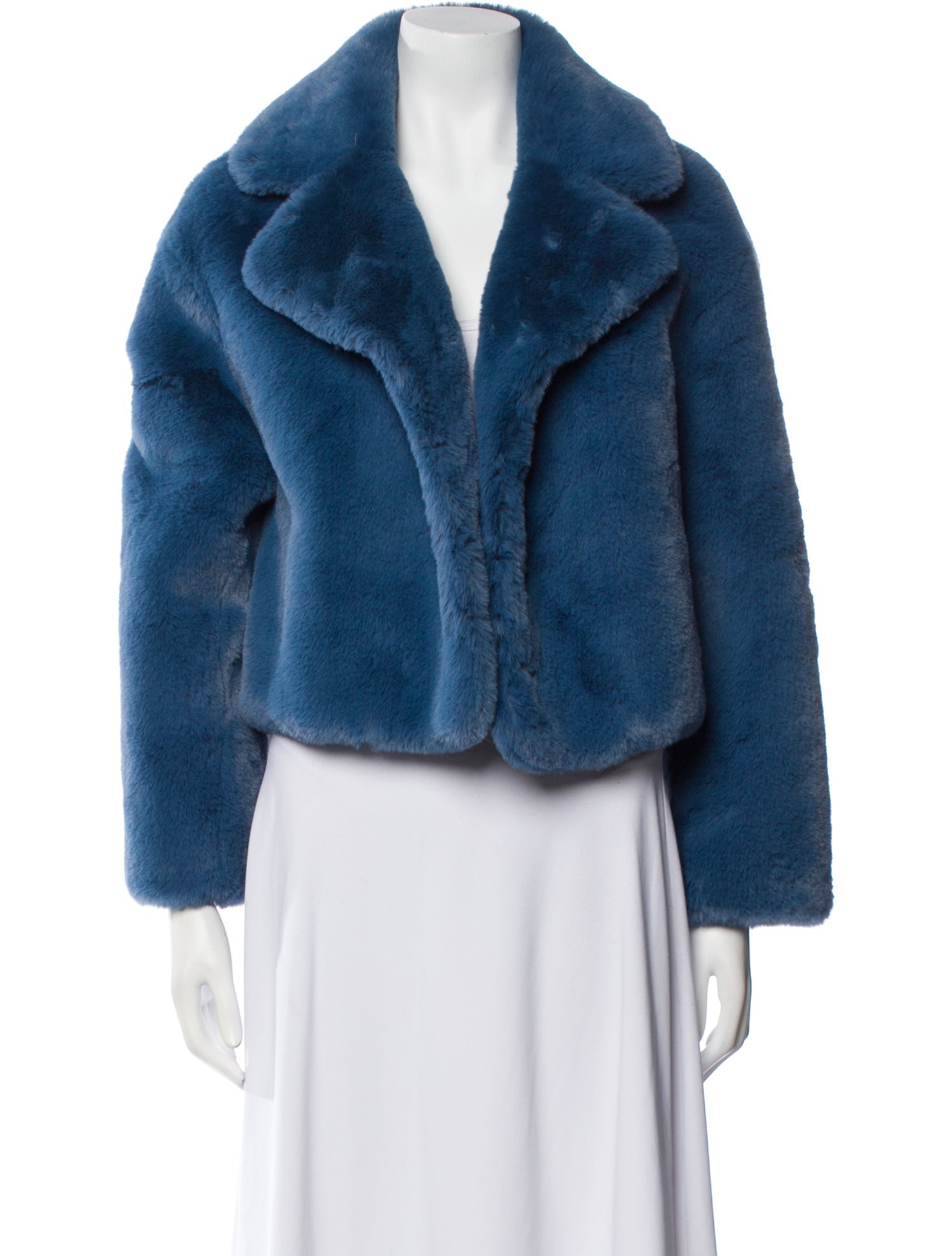Love Token Faux Fur Jacket