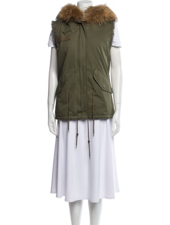 Love Token Faux Fur Fur Jacket