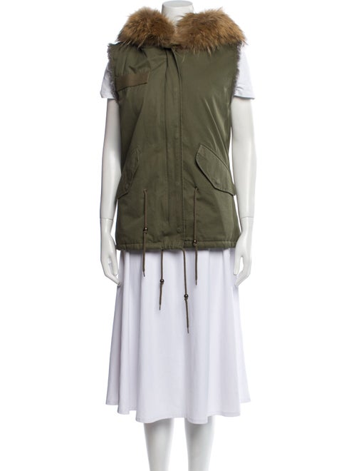 Love Token Faux Fur Fur Jacket