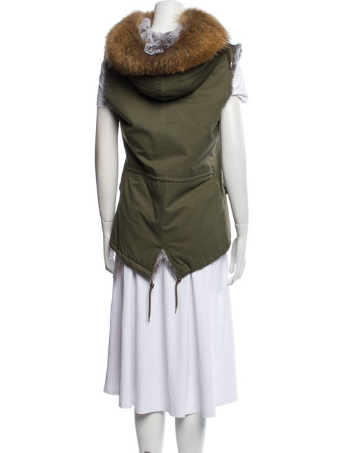 Love Token Faux Fur Fur Jacket