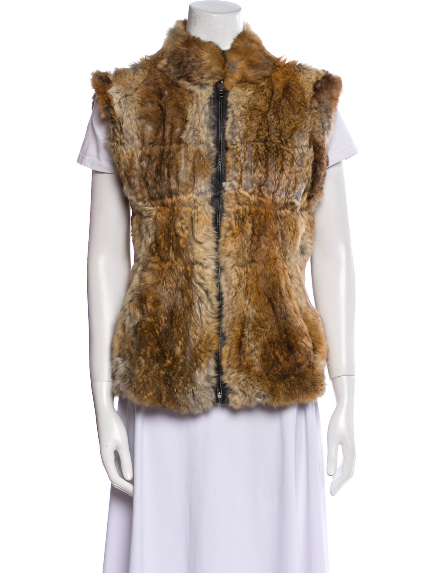 Love Token Fur Animal Print Fur Jacket