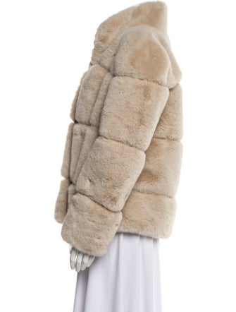 Love Token Faux Fur Coat