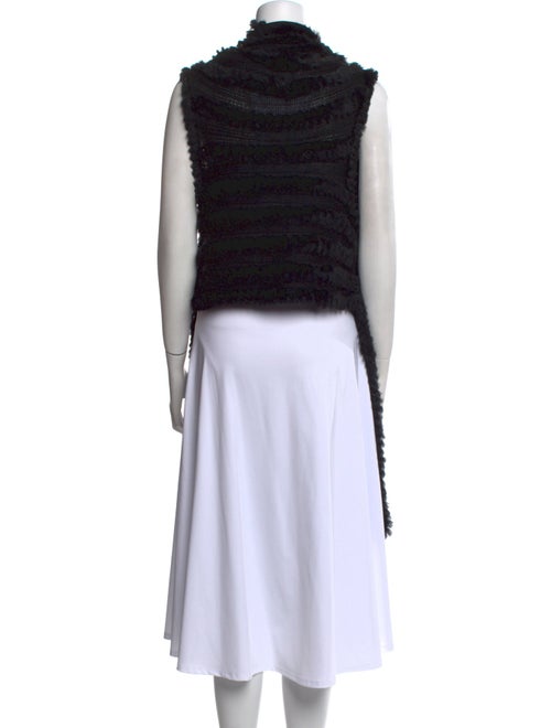 Love Token Fur Open Front Sweater