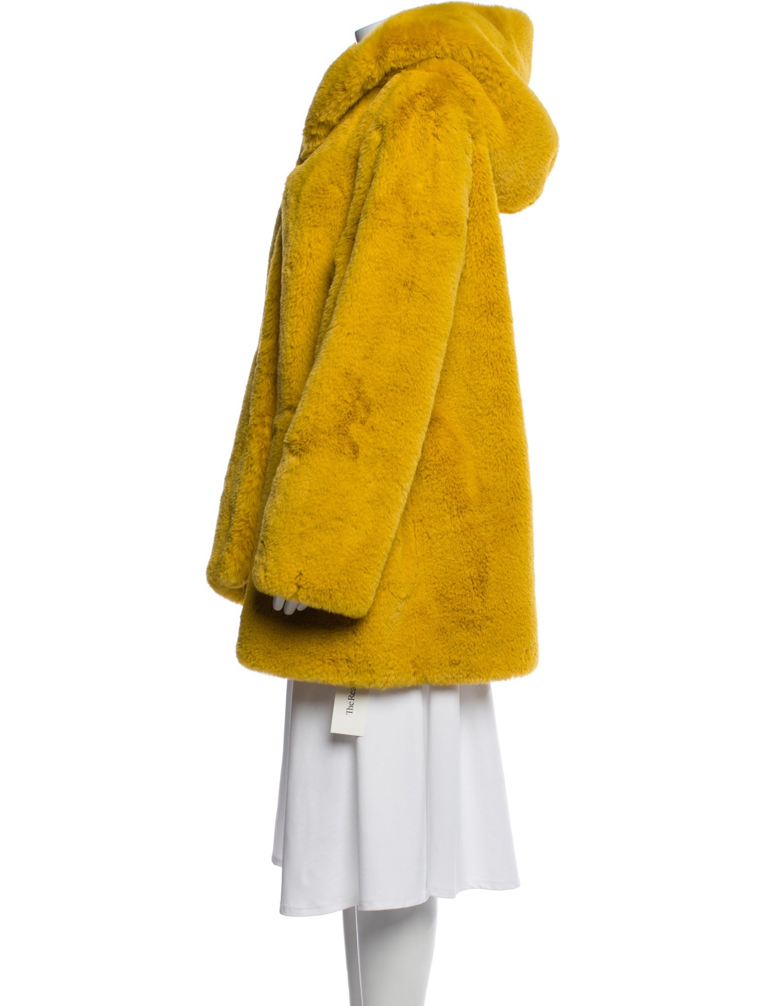 Love Token Faux Fur Faux Fur Coat