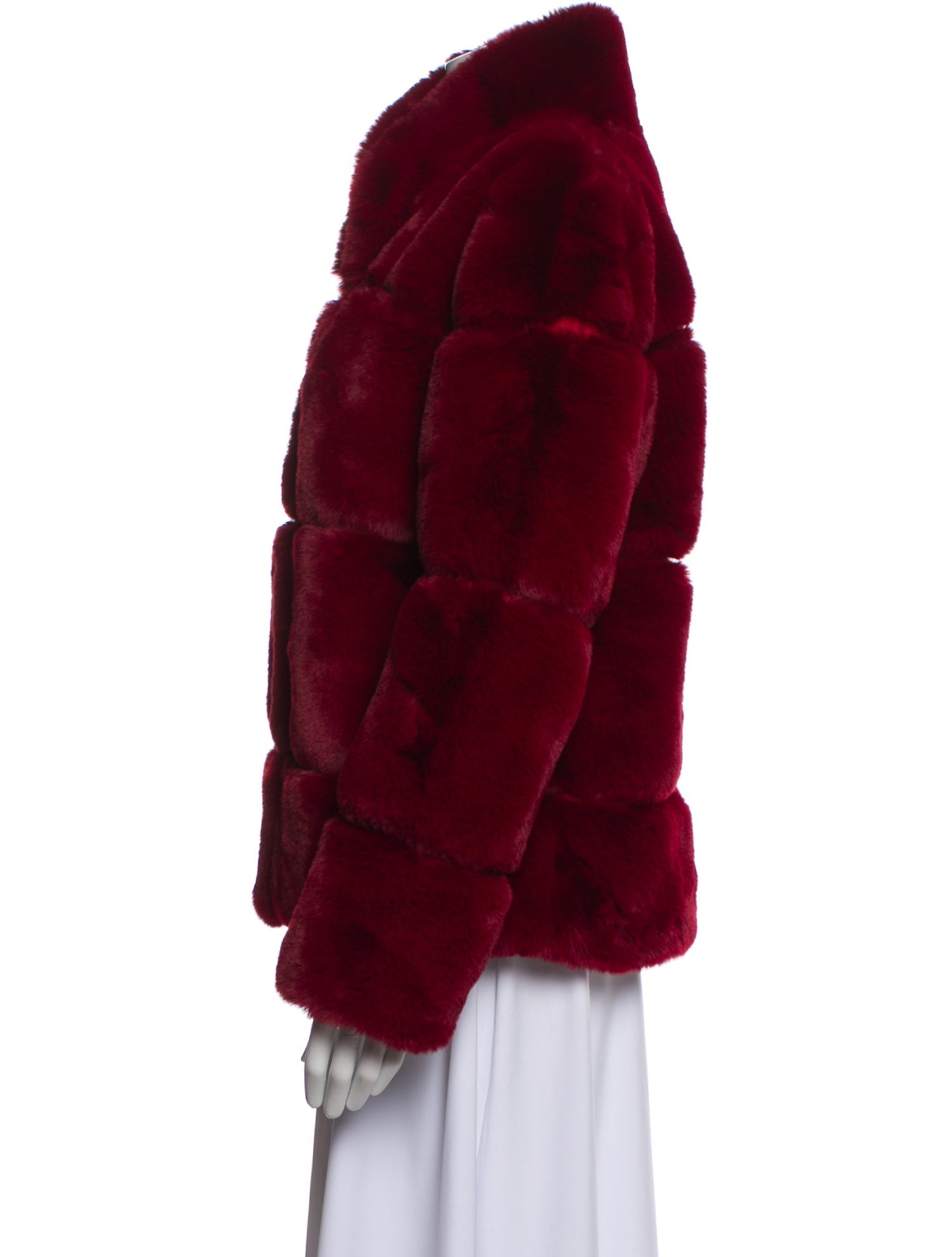 Love Token Faux Fur Jacket