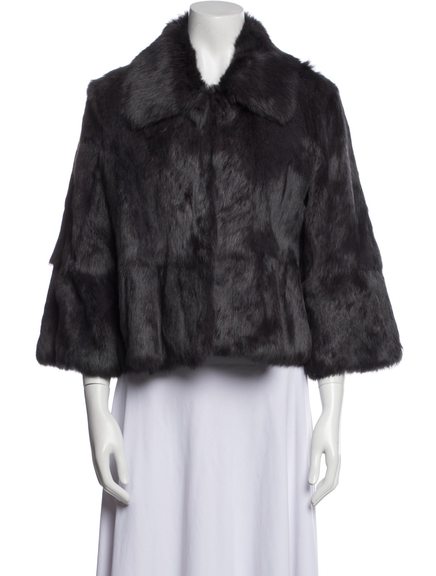 Love Token Faux Fur Fur Jacket