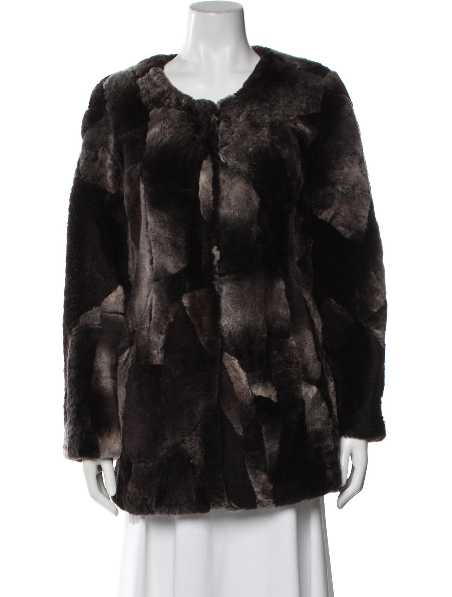 Love Token Shearling Fur Coat