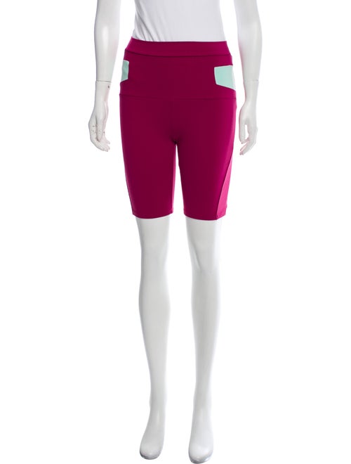 Live The Process Knee-Length Shorts Pink
