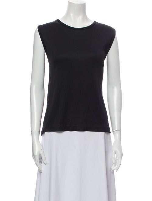 Live The Process Scoop Neck Sleeveless Top Black
