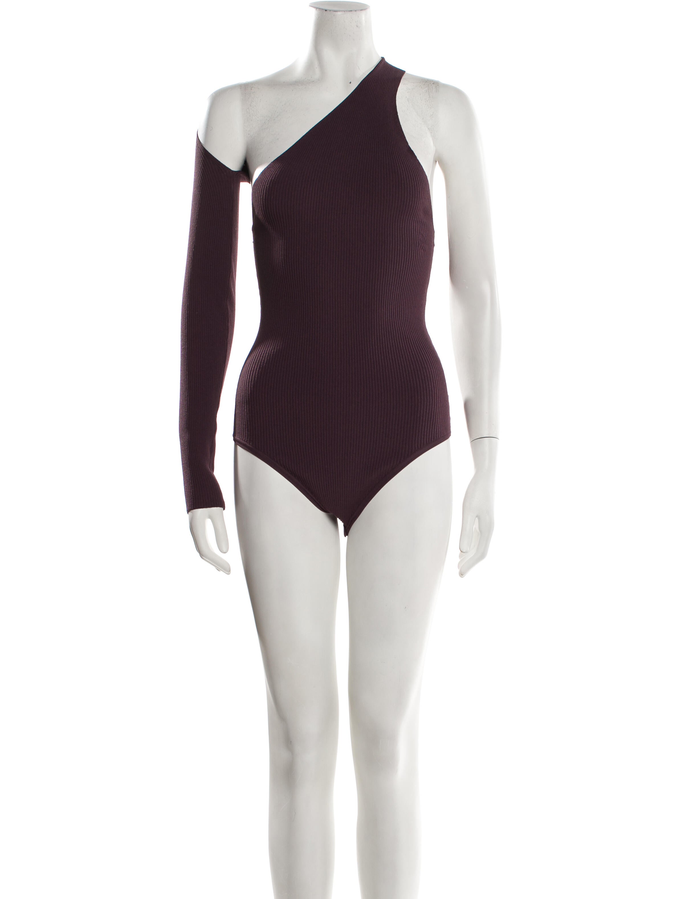 Live The Process One-Shoulder Long Sleeve Bodysuit