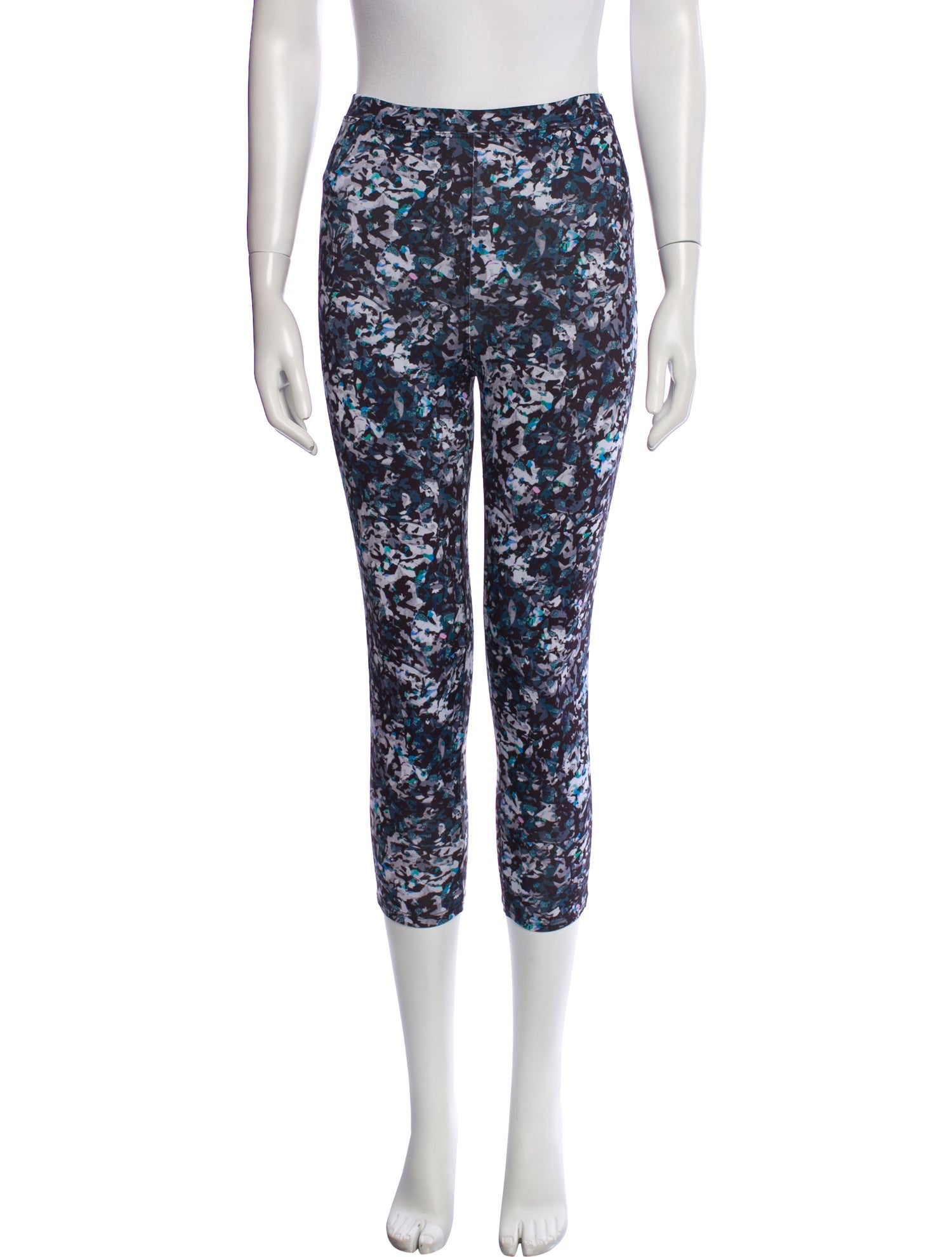 Live The Process Printed Skinny Leg Pants