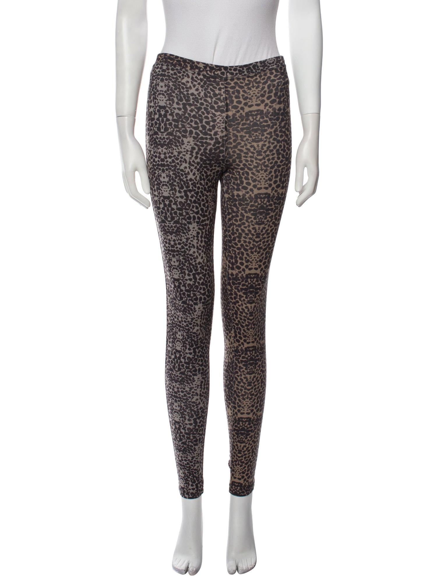 Live The Process Printed Skinny Leg Pants