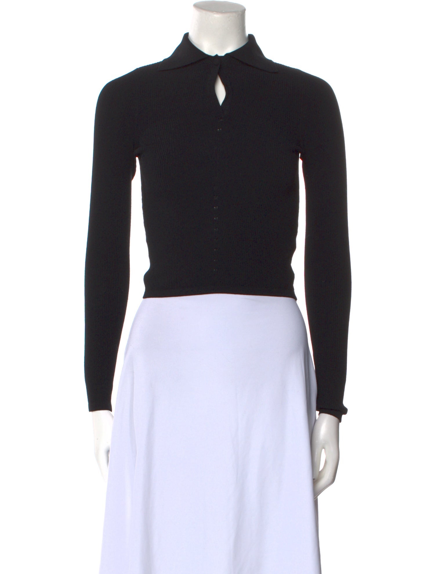 Live The Process Long Sleeve Crop Top