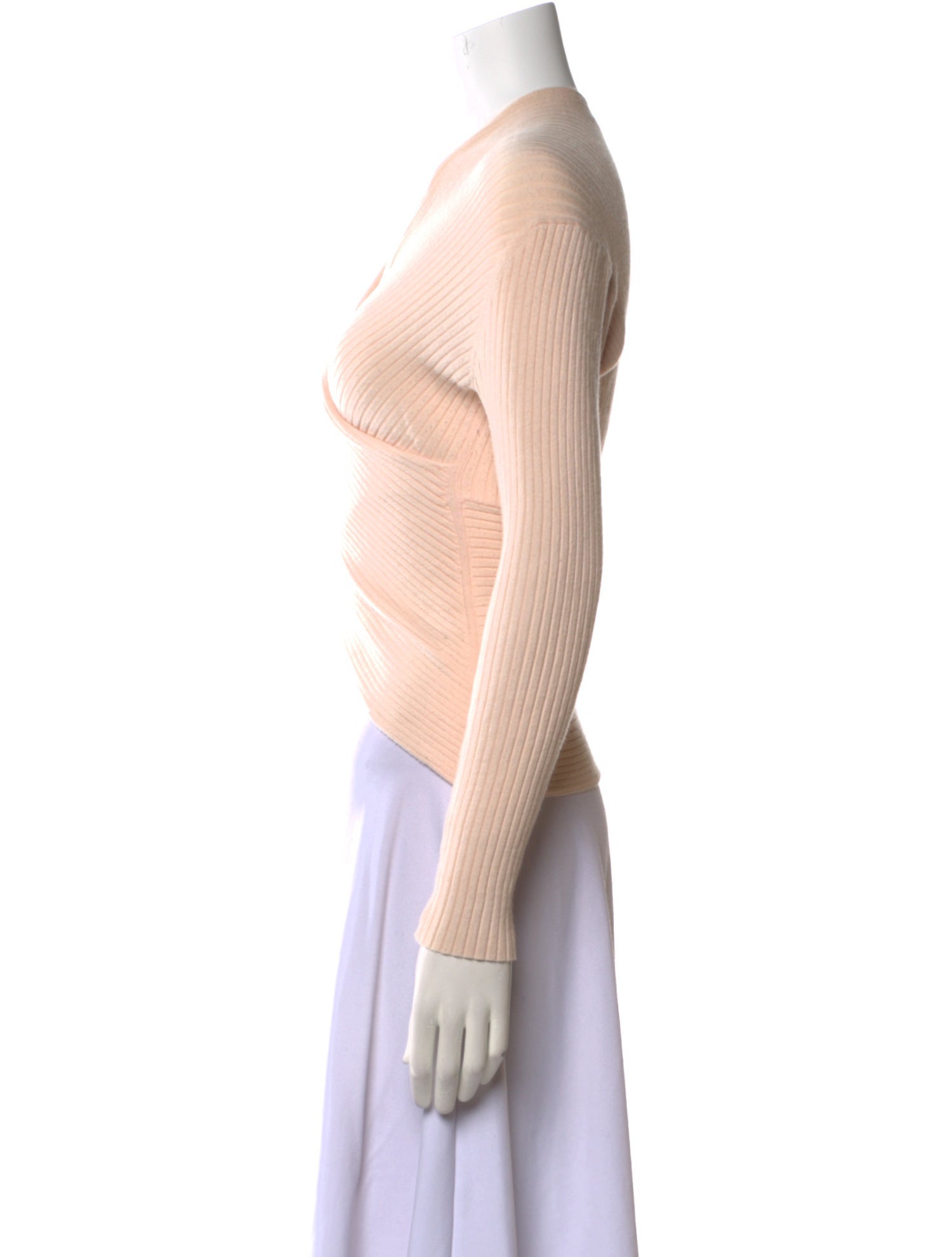 Live The Process V-Neck Long Sleeve Crop Top