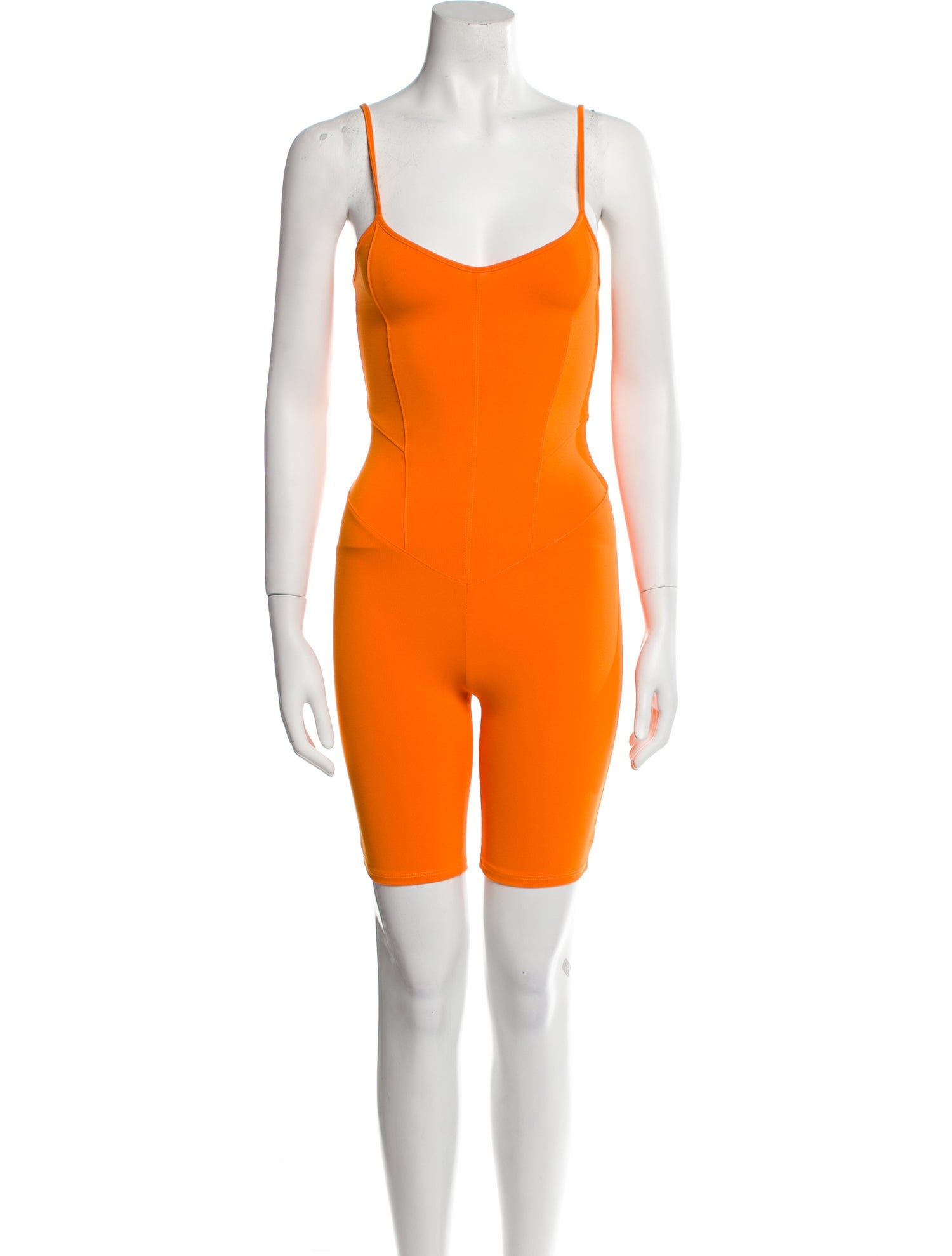 Live The Process Square Neckline Romper