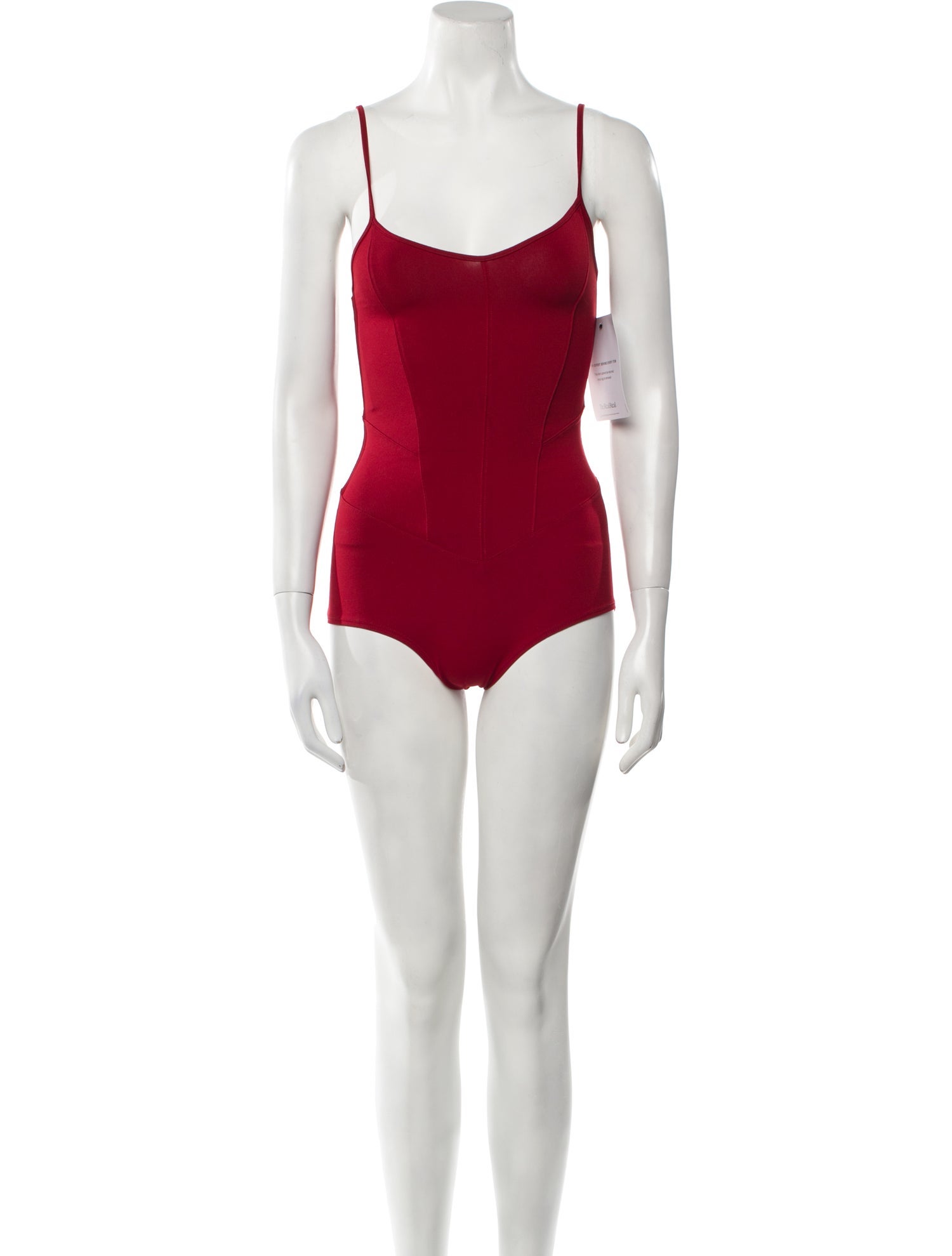 Live The Process Square Neckline Sleeveless Bodysuit