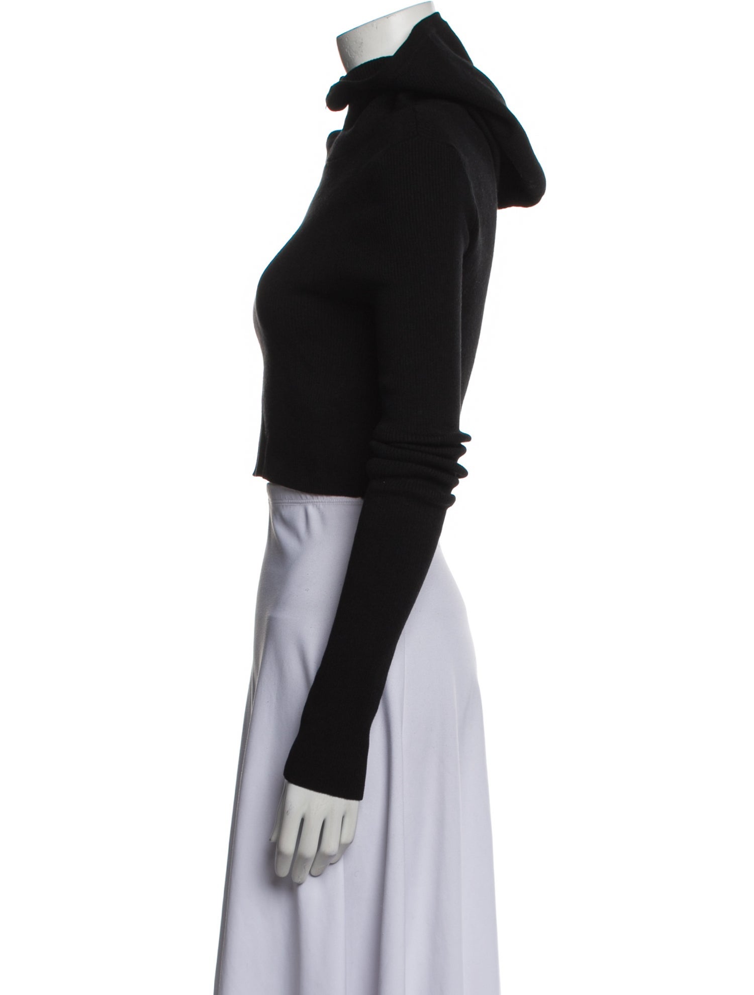 Live The Process Turtleneck Long Sleeve Crop Top