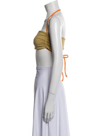 Live The Process Square Neckline Sleeveless Crop Top