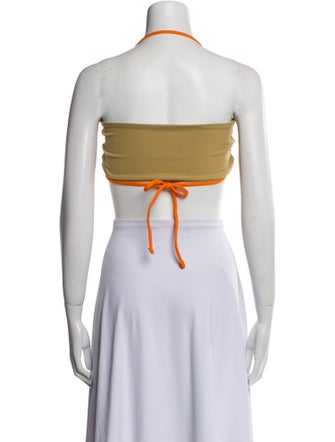 Live The Process Square Neckline Sleeveless Crop Top