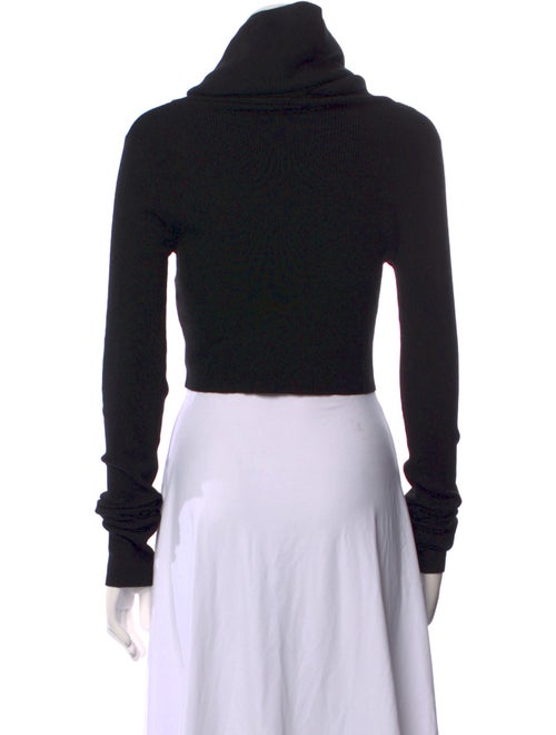 Live The Process Turtleneck Long Sleeve Crop Top