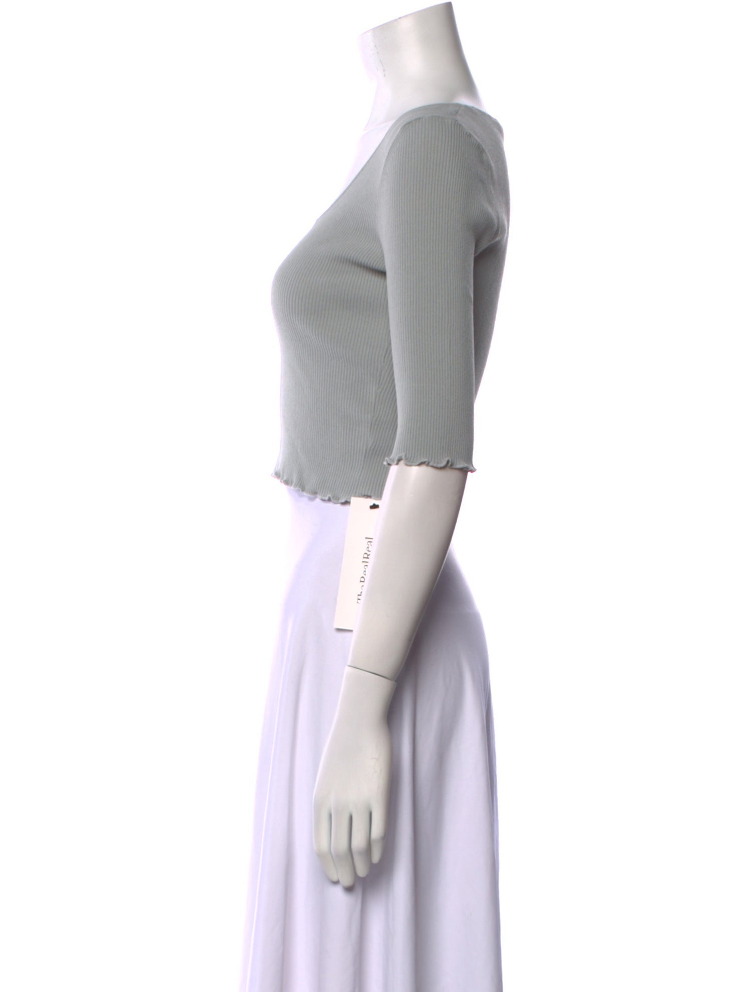 Live The Process Scoop Neck Short Sleeve Crop Top