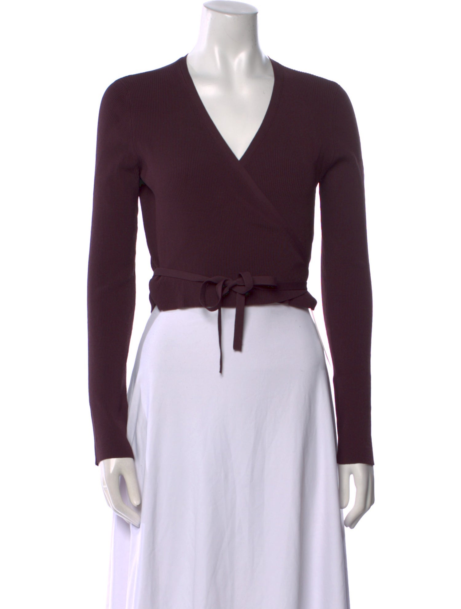 Live The Process V-Neck Long Sleeve Crop Top