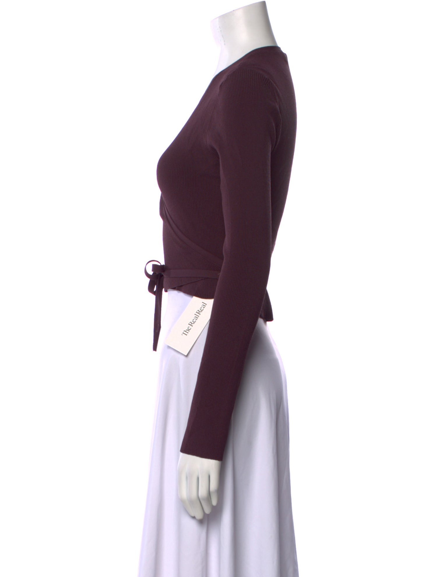 Live The Process V-Neck Long Sleeve Crop Top