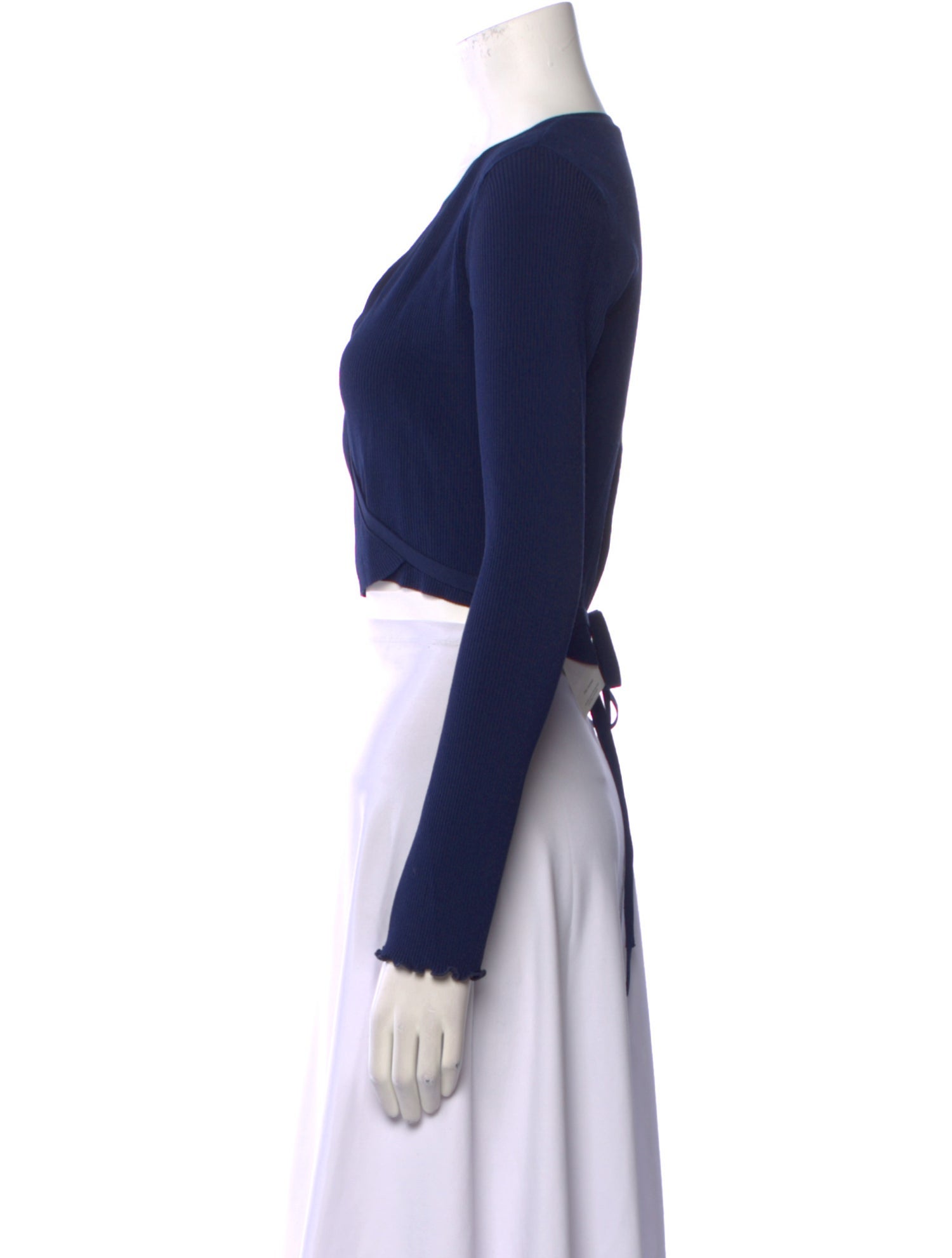 Live The Process V-Neck Long Sleeve Crop Top